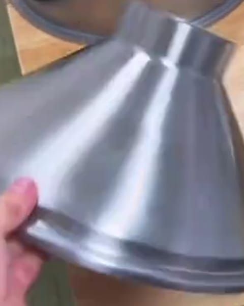 CNC metal spinning machine for parts