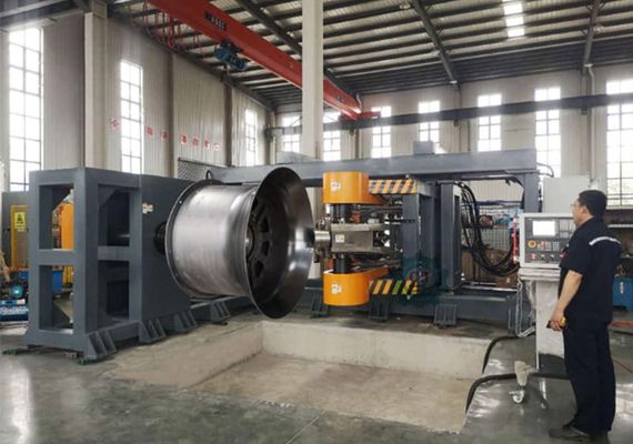 CNC metal spinning machine for parts